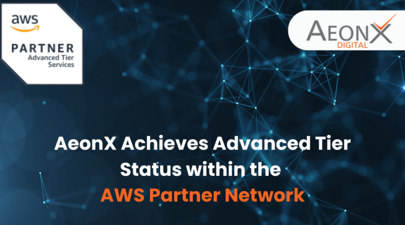 AeonX Achieves Advanced Tier Status within the AWS Partner Network