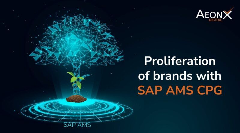 Proliferation of brands with SAP AMS CPG