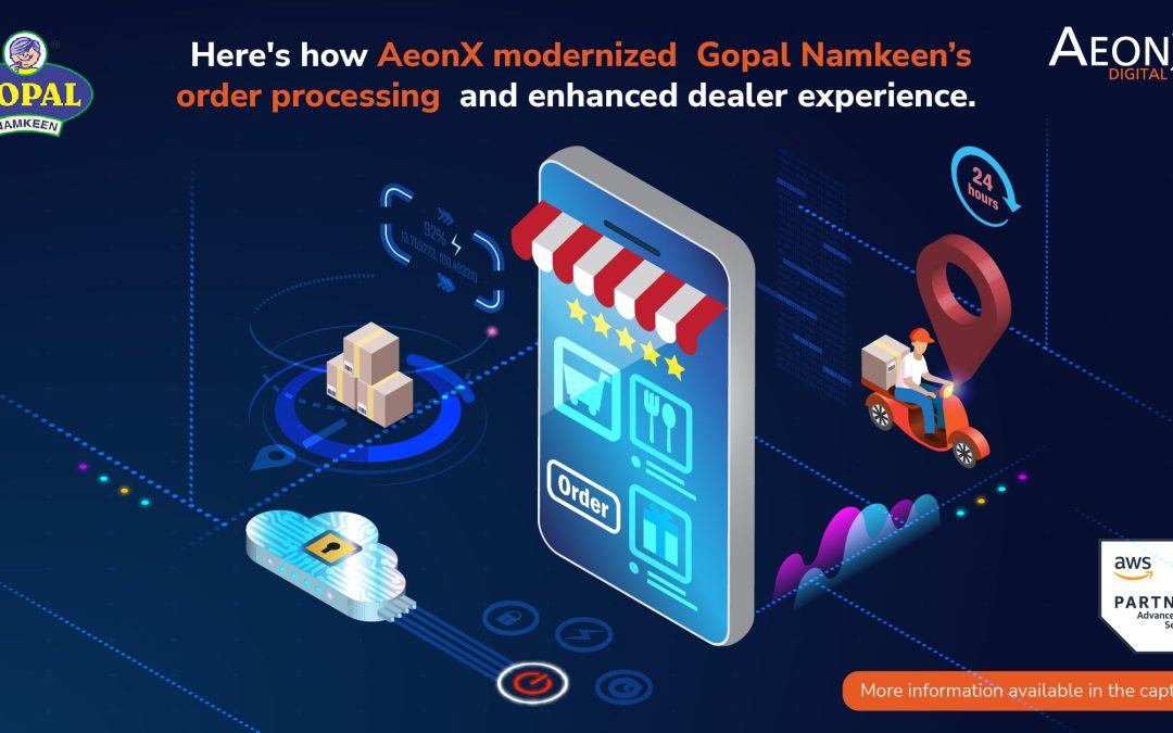 How Gopal Namkeen improved the dealer experience by modernizing the order processing system.