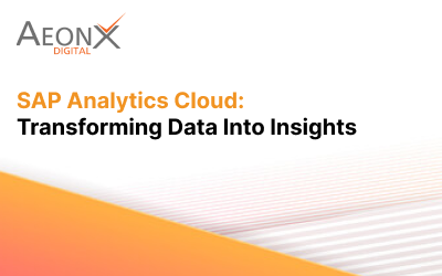 SAP Analytics Cloud: Transforming Data into Insights